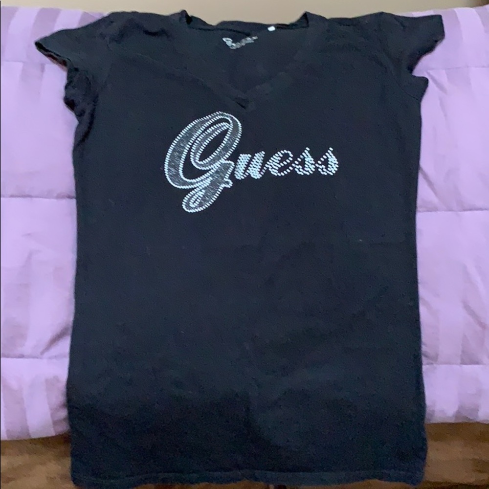Guess fitted tee Womens